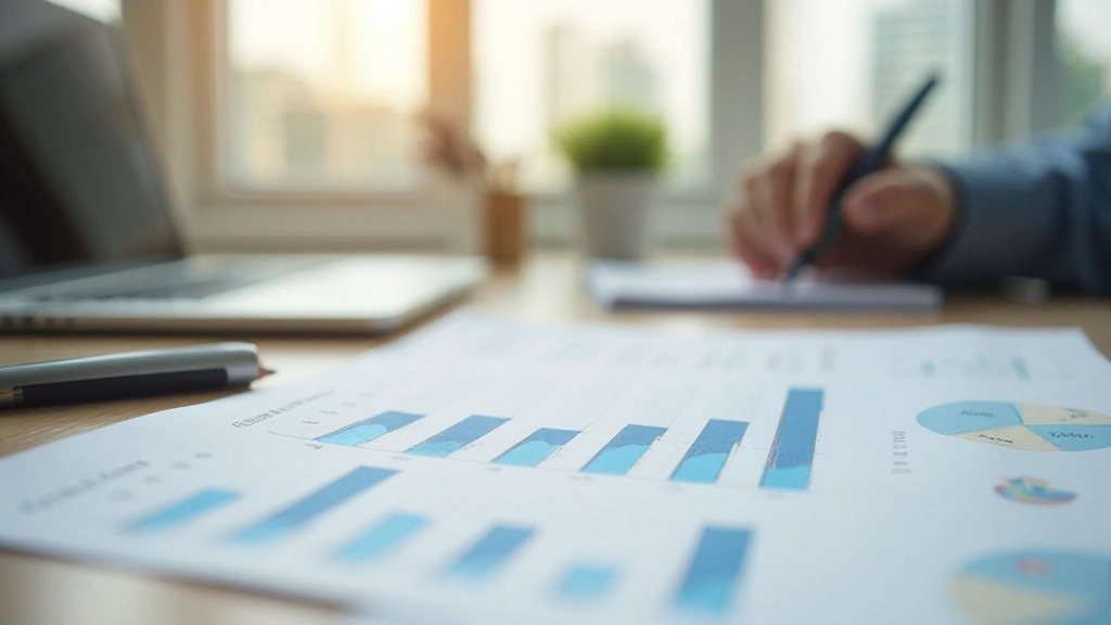 Портфель инвестиций с диаграммами роста