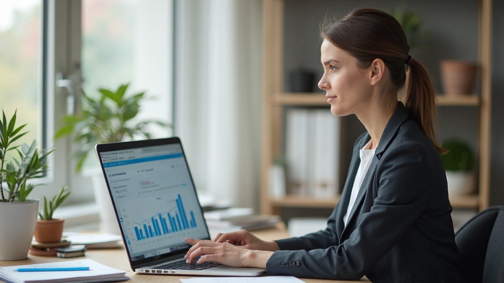 Графики инвестиций и стратегии накопления на экране компьютера